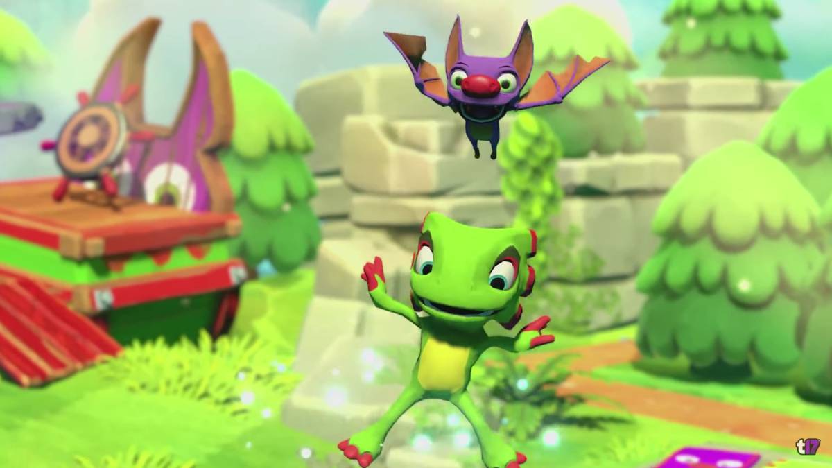 Yooka-Laylee and the Impossible Lair v gameplay traileru