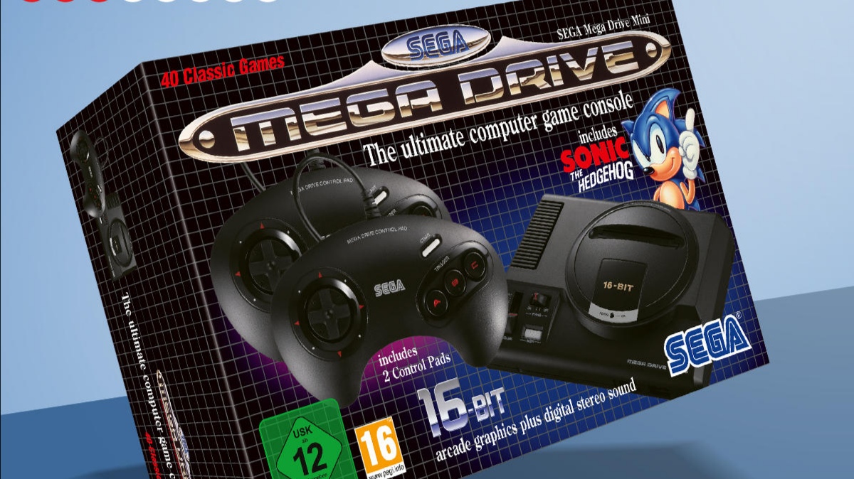 Retro konzole SEGA Mega Drive Mini je v prodeji