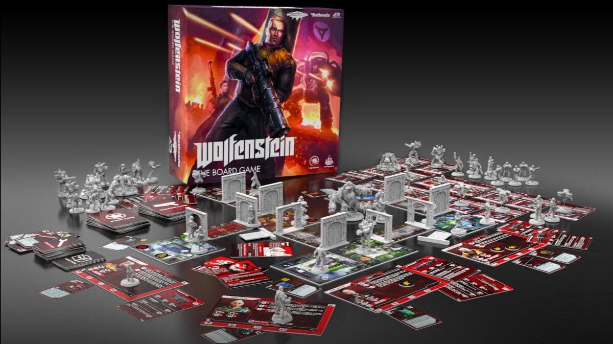 Na Kickstarteru je desková hra Wolfenstein:  The Board Game, její úspěch je více než jistý