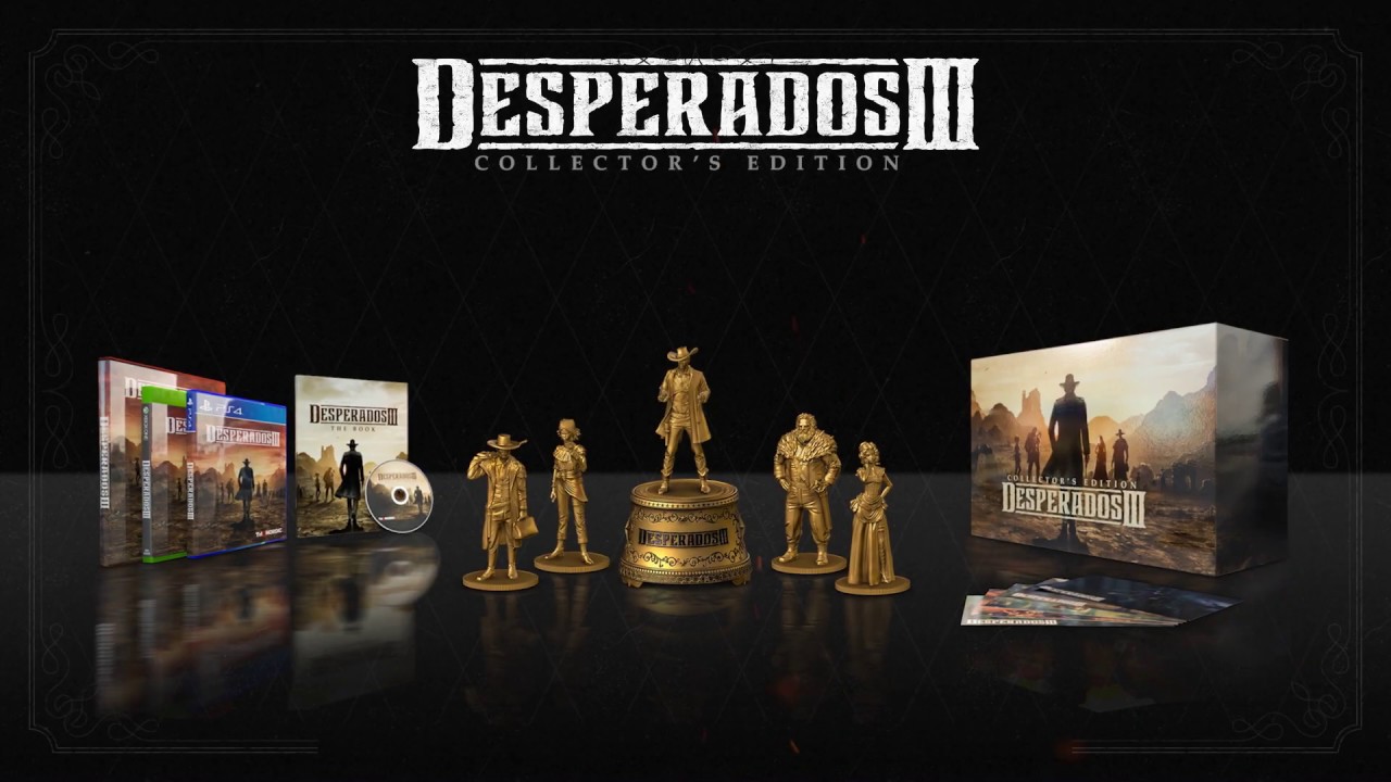 Představena Sběratelská edice pro hru Desperados III