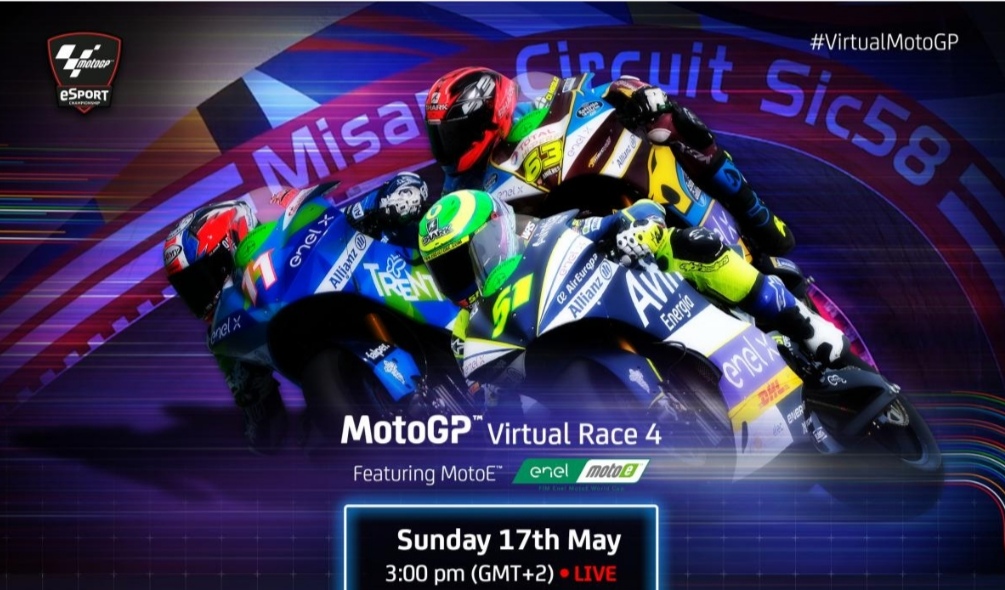 Sledujte 4. závod MotoGP Virtual Race
