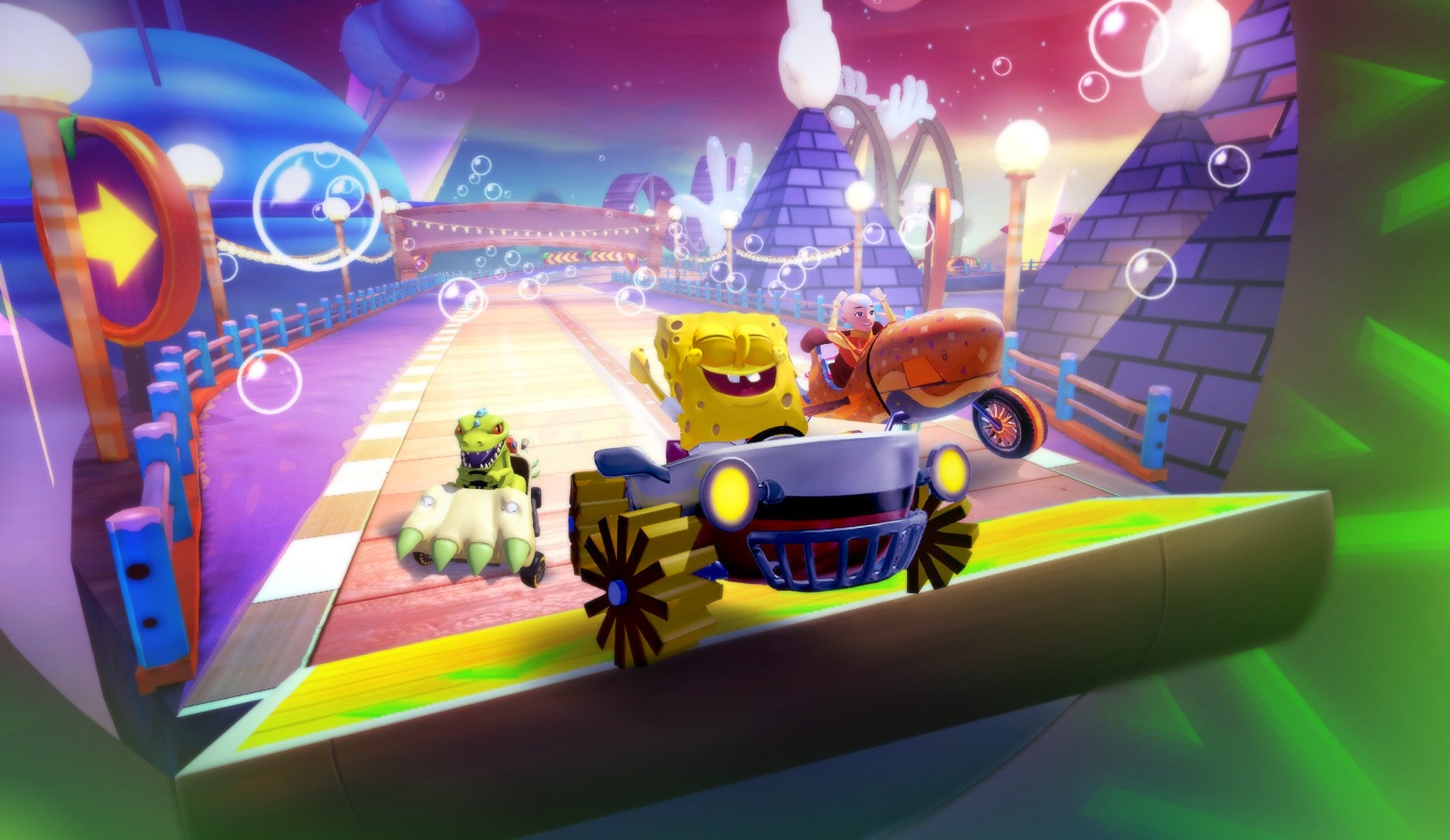 Představena závodní arkáda Nickelodeon Kart Racers 2: Grand Prix