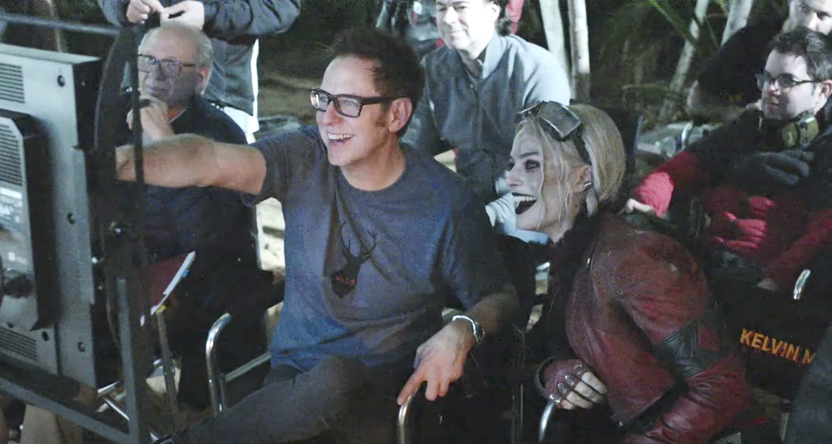 James Gunn představil postavy z jeho The Suicide Squad a první film o filmu