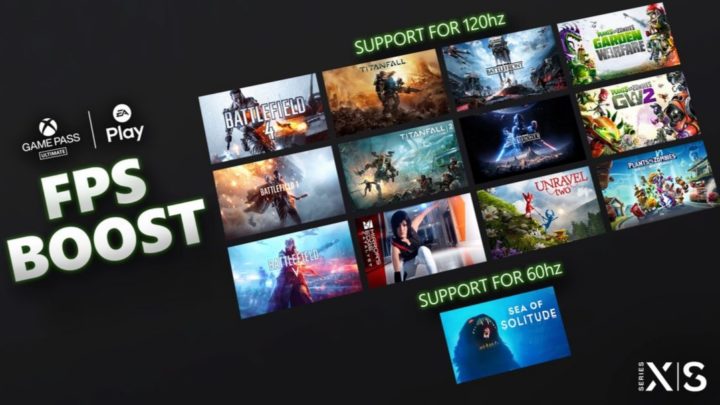 Mnoho her od EA dostalo na konzolích Xbox Series FPS Boost