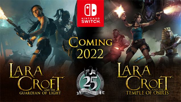 Spin-offy Lara Croft and the Guardian of Light a Lara Croft and The Temple of Osiris oznámeny pro Nintendo Switch