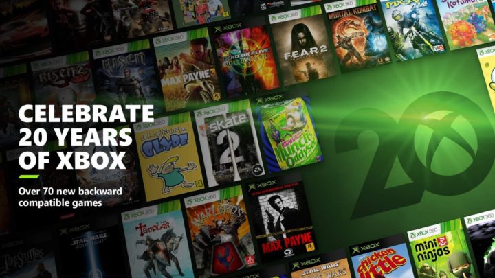 Do zpětné kompatibility konzolí Xbox zamířilo 76 nových her