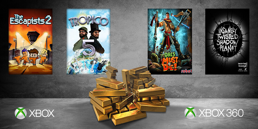 Představeny hry z programu Games with Gold na měsíc prosinec (2021) + novinky v Xbox Game Pass