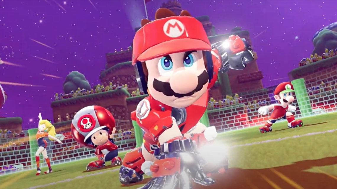 Oznámena fotbal-like hra Mario Strikers: Battle League