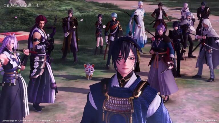 Touken-Ranbu-Warriors-for-Nintendo-Switch-Gets-a-new-trailer-reshaping-gameplay-and-playbook