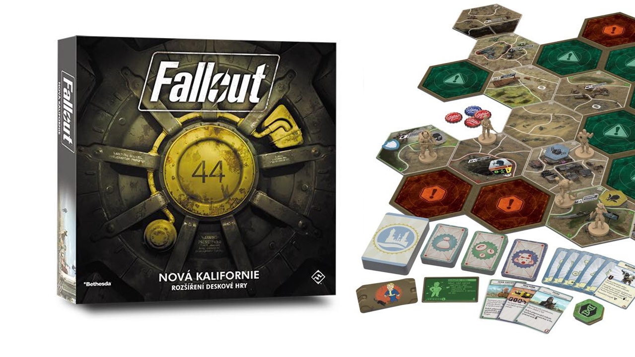 Rozšíření Fallout: Nová Kalifornie pro deskový Fallout koncem týdne