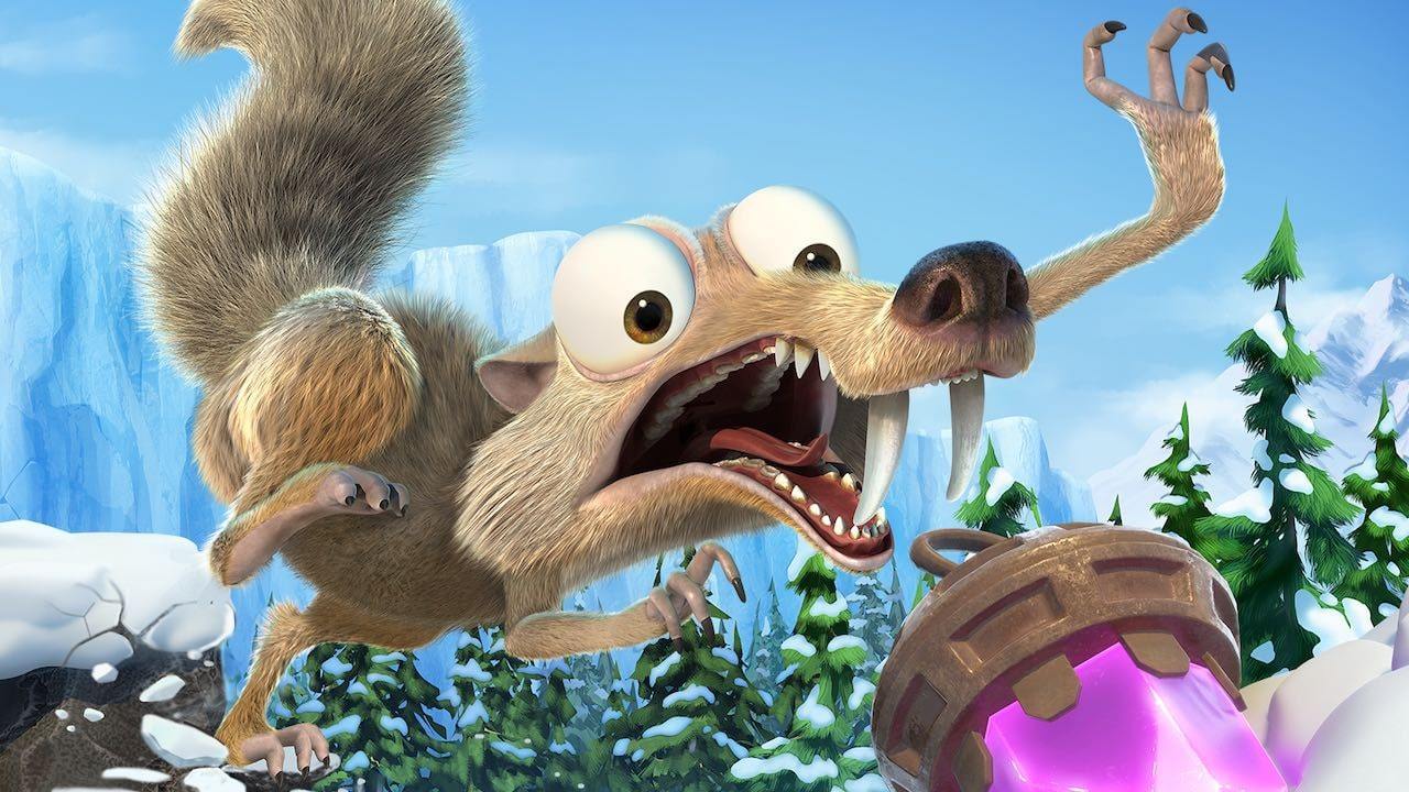 Oznámena hra Ice Age: Scrat’s Nutty Adventure