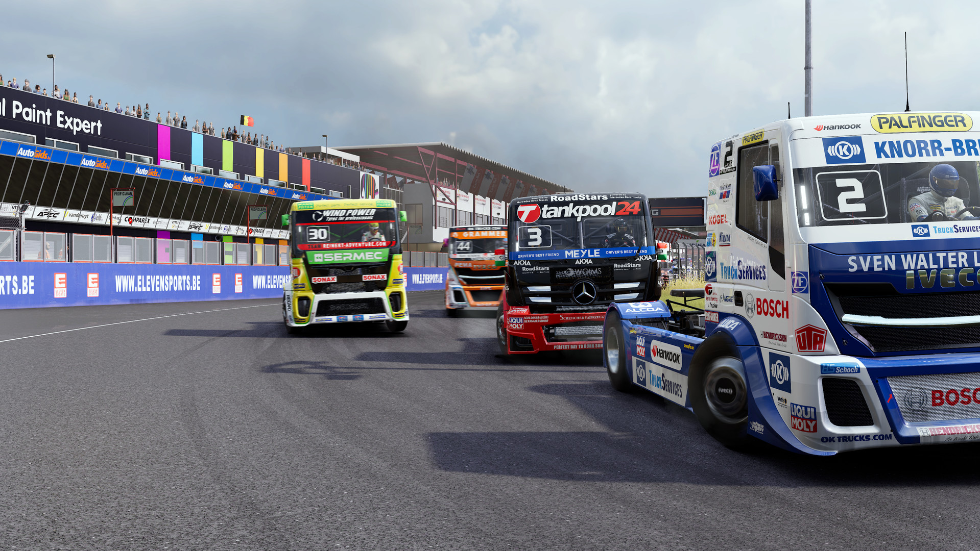 Přiblížena závodní hra FIA European Truck Racing Championship + trojice gameplay videí