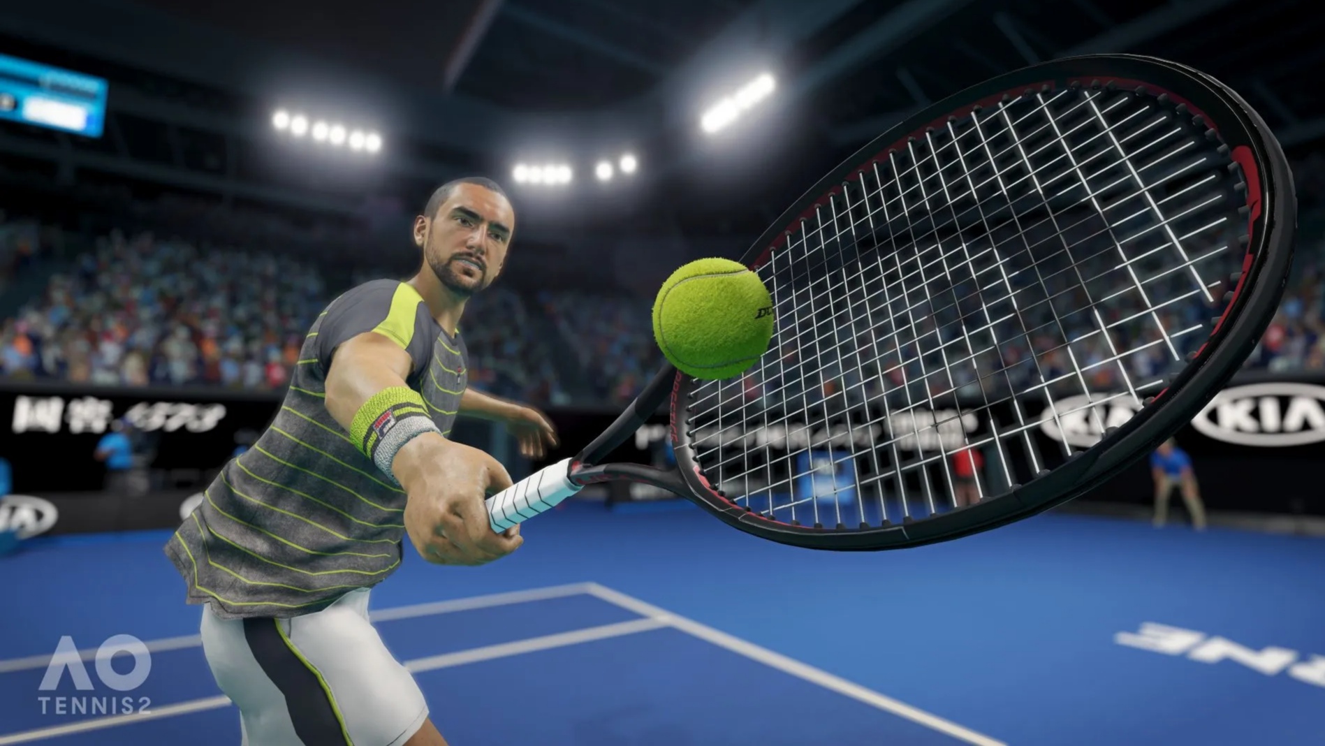Oznámena sportovní hra AO Tennis 2