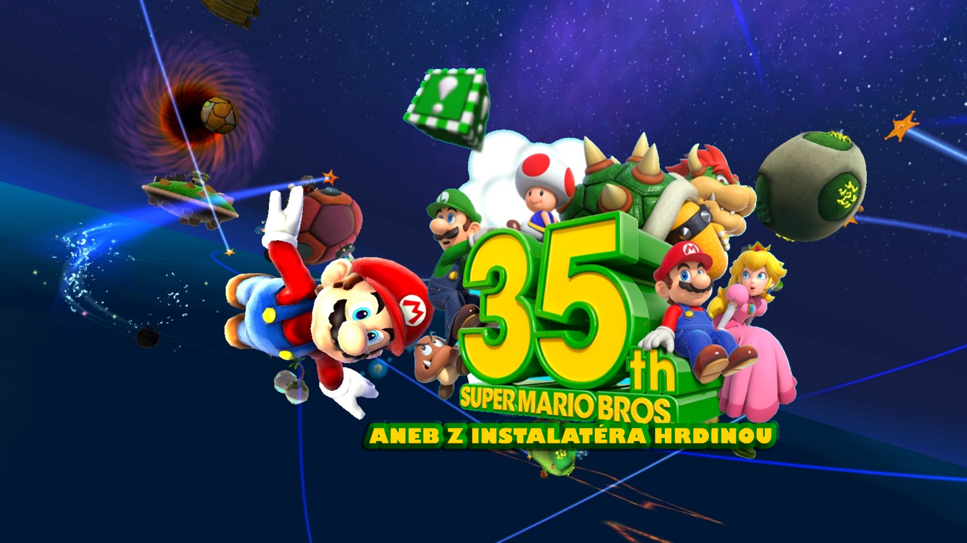 35. výročí Super Mario Bros. aneb od instalatéra k hrdinovi