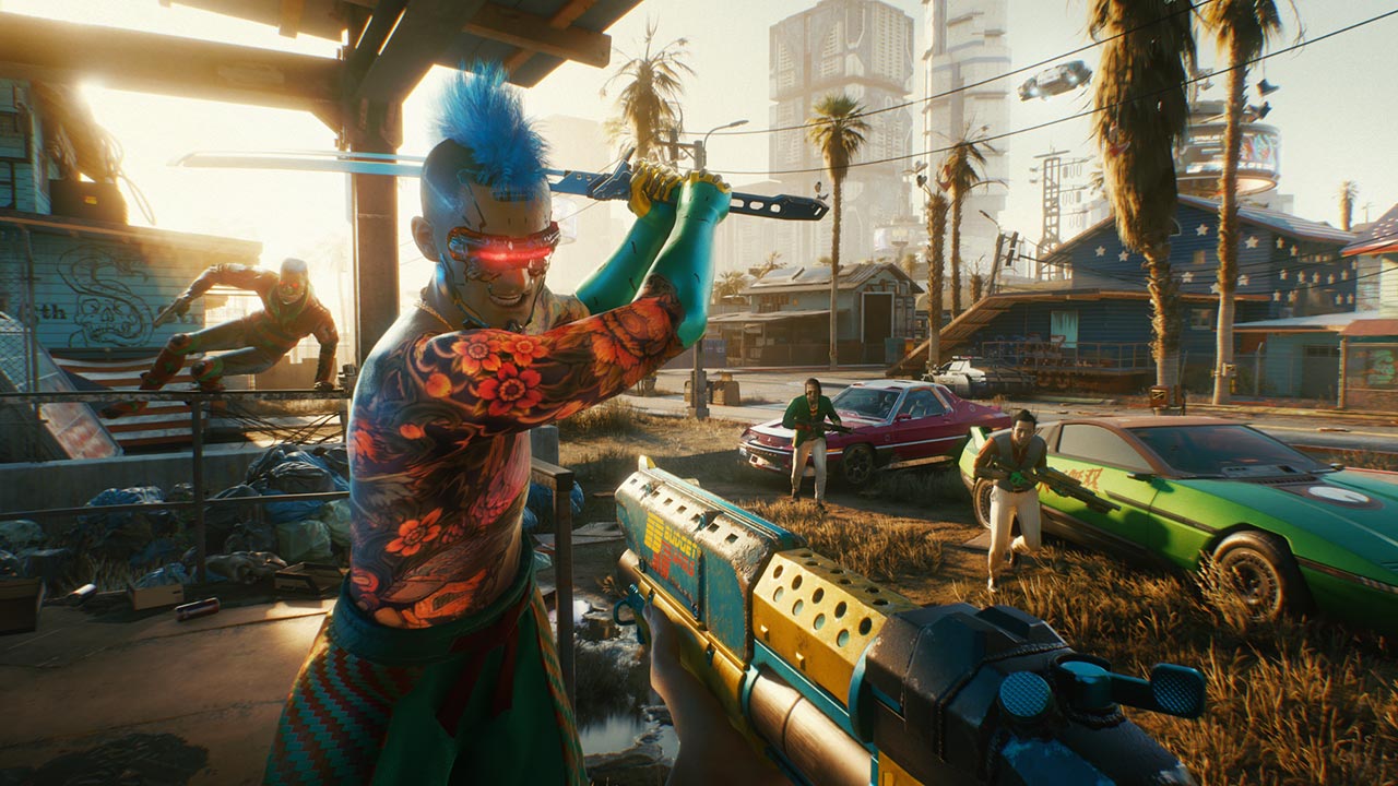 Cyberpunk 2077 se ukazuje v záběrech z hraní na konzoli Xbox Series X