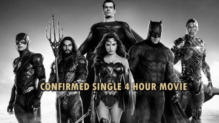 Snyder’s Justice League nebude minisérií ale 4 hodinovým filmem