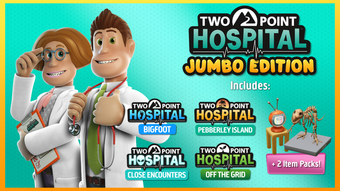 SEGA oznámila Jumbo Edition hry Two Point Hospital