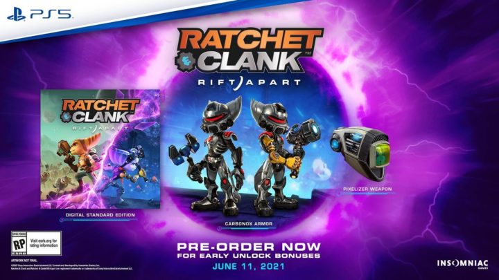 Hra Ratchet & Clank: Rift Apart dostala datum vydání