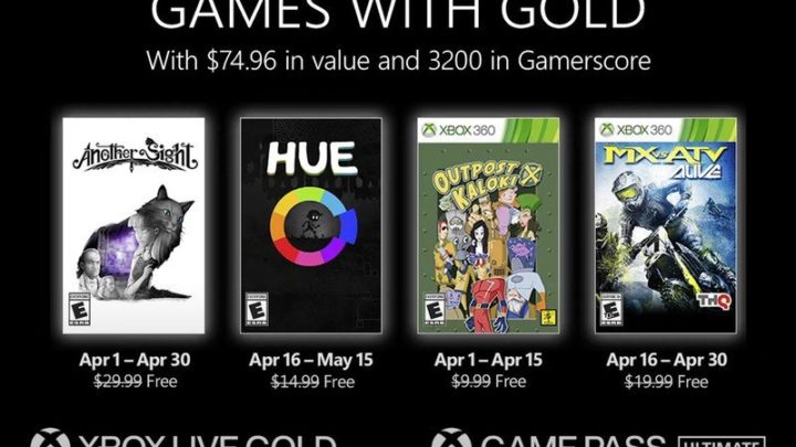 Představena dubnová nabídka Xbox Live Gold 2022 a apríl to není