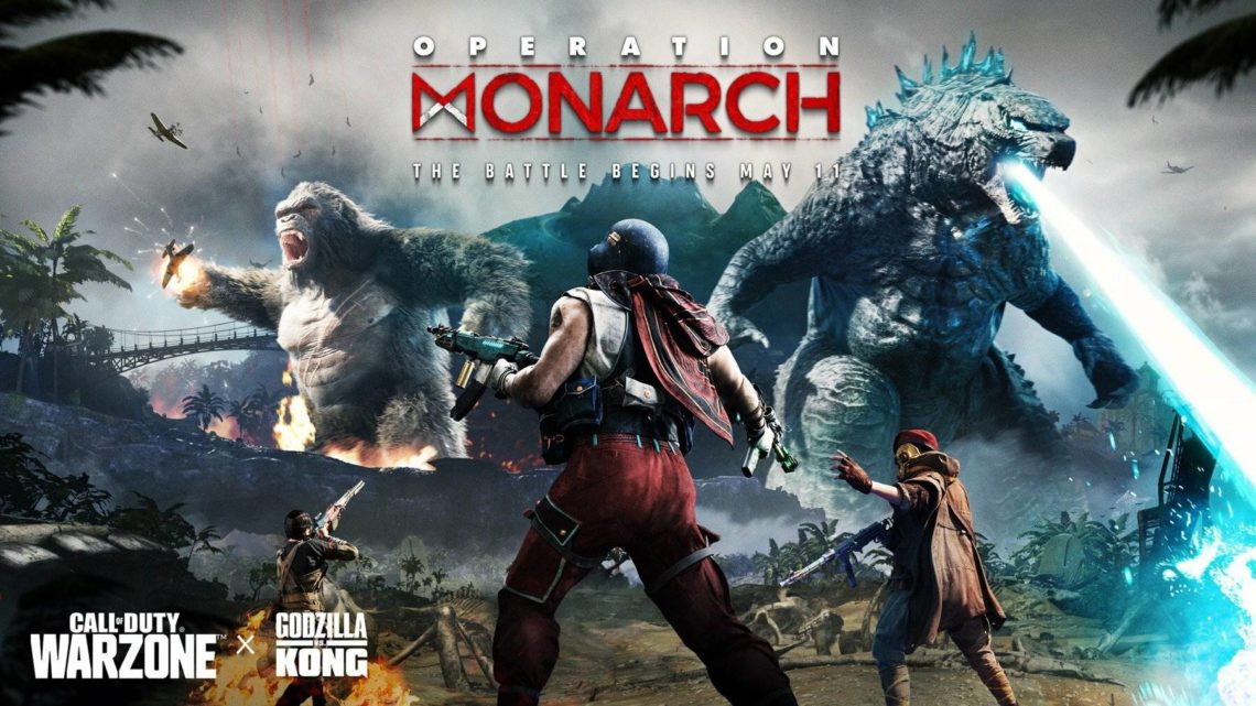 Godzilla a King Kong se ukážou v CoD Warzone v rámci eventu Operation Monarch