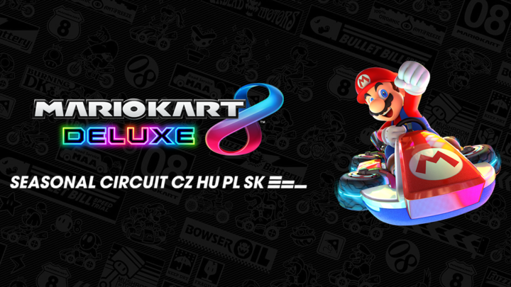 Už příští sobotu odstartuje mezinárodní turnaj Seasonal Cicruit v Mario Kart 8 Deluxe, zapojit se můžete i vy!