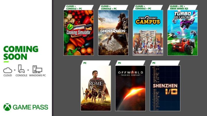 Do Xbox Game Pass míří několik nových her