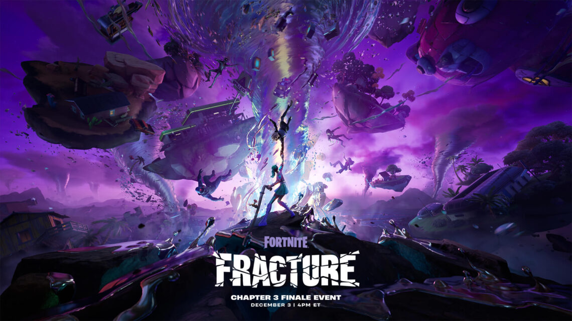 Oznámen finální event Fortnite Chapter 3 s názvem Fracture