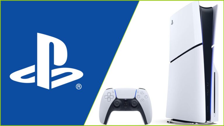 ps5-console-and-playstation-logo