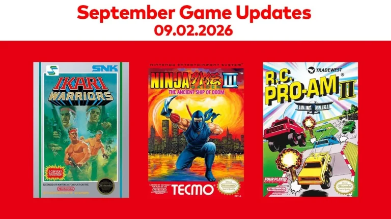 Nintendo Switch Online september 26